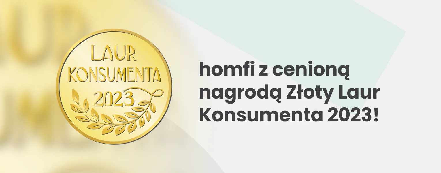 homfi nagroda złoty laur konsumenta 2023