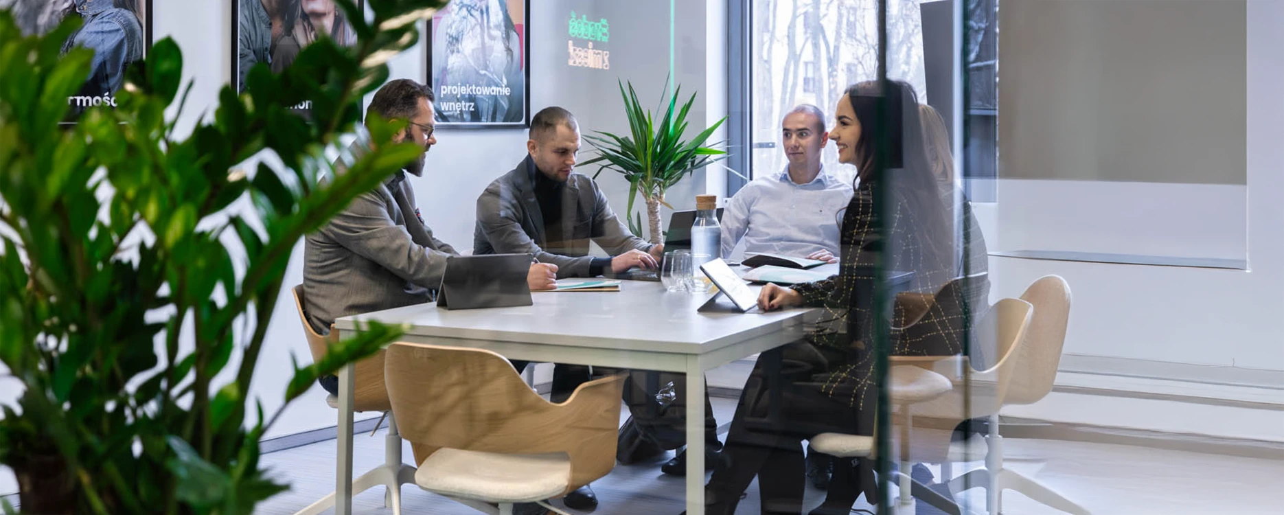 Real estate agents at homfi Lublin branch