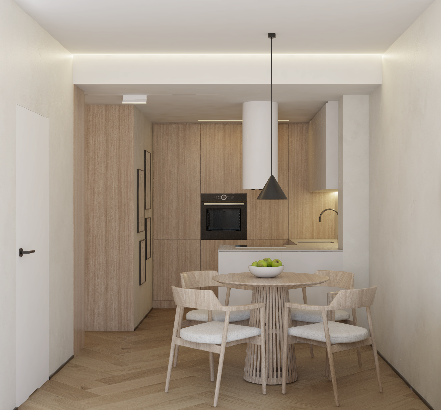 homfi realizacja Kraków - na Ustroniu - część dzienna