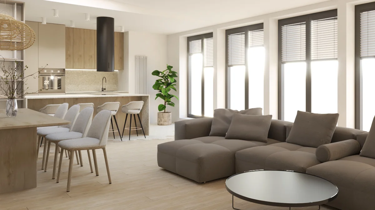 homfi project Rakowicka living room